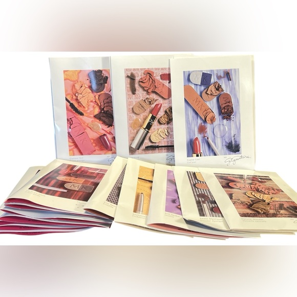 Lot of 21 Mary Kay signature Sample cards w/lipstick/cheek&eye color,highlighter - Picture 1 of 8